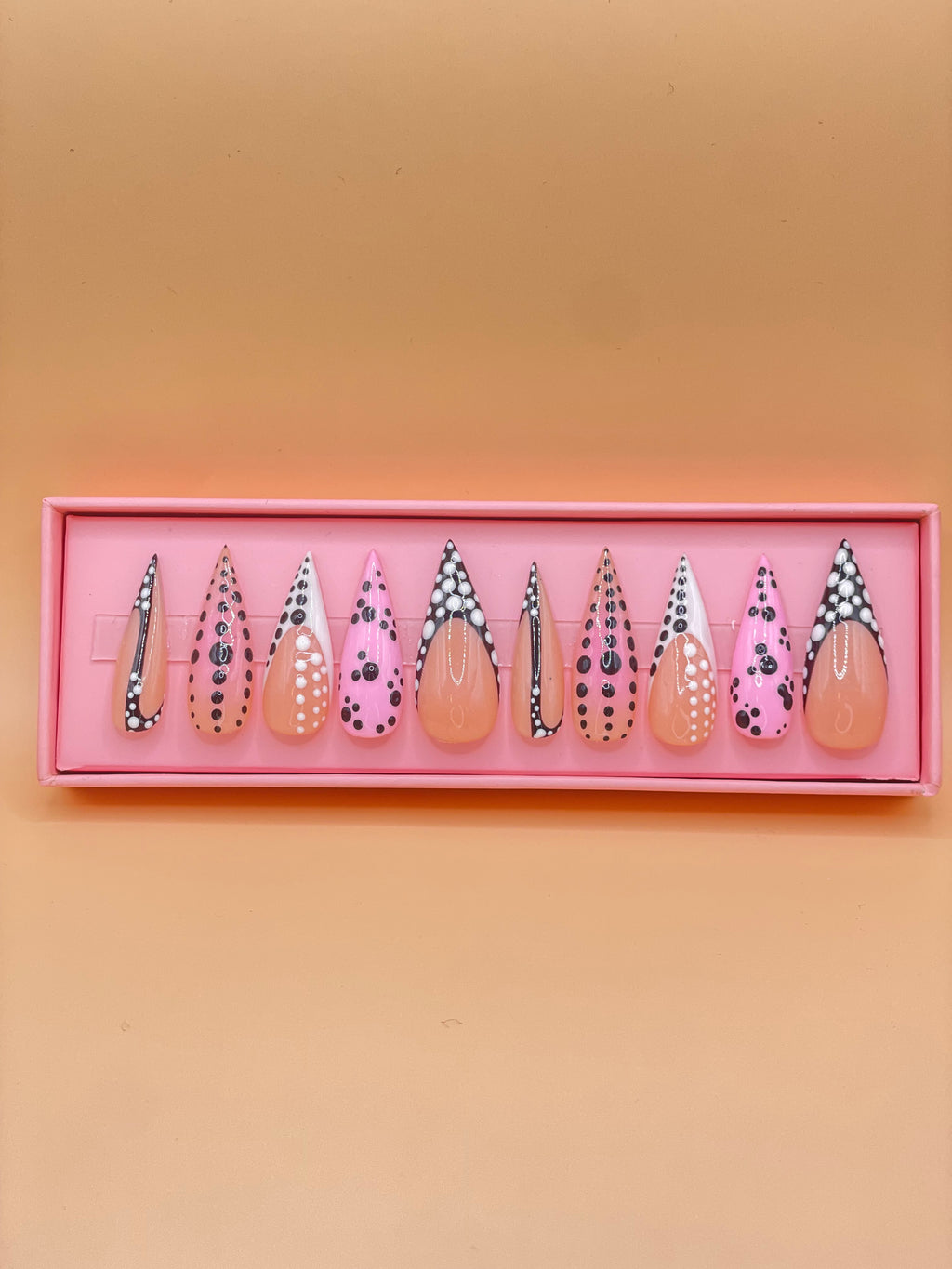 Polka Luxe Stiletto Set