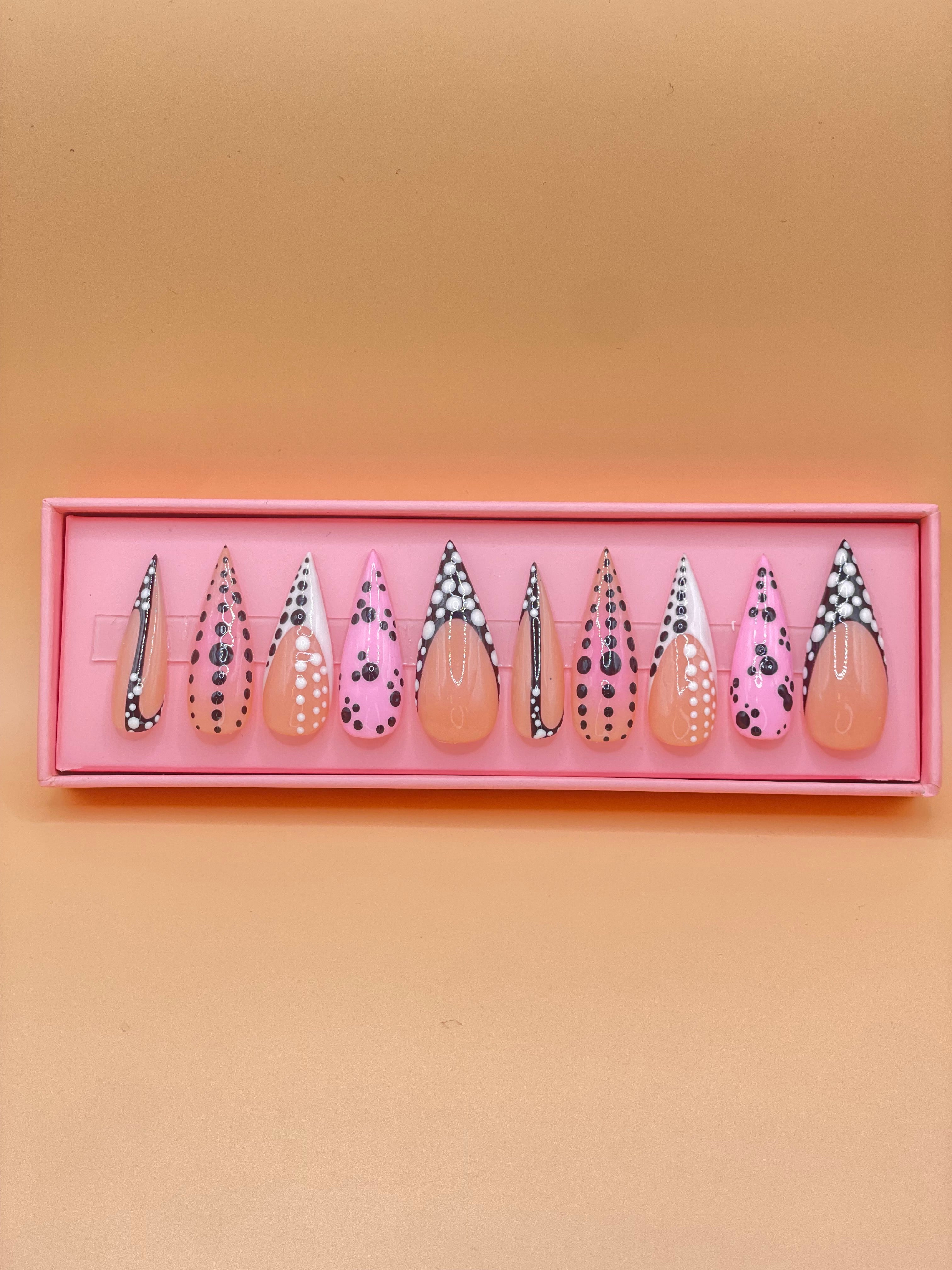 Polka Luxe Stiletto Set