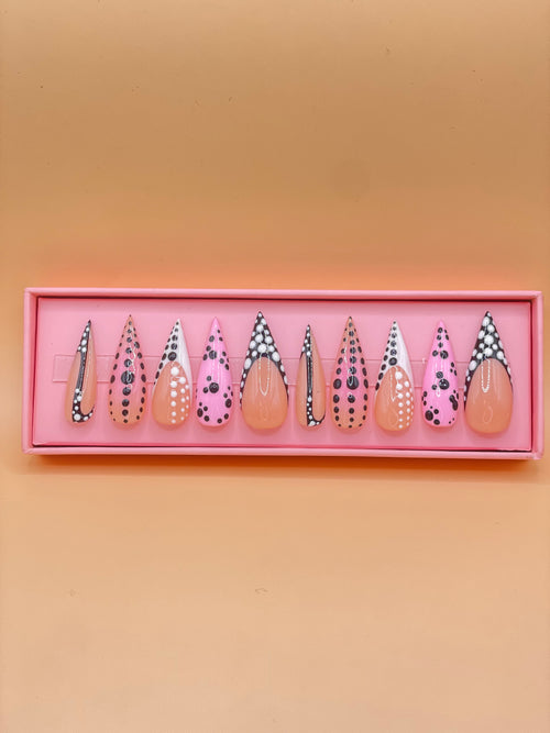 Polka Luxe Stiletto Set