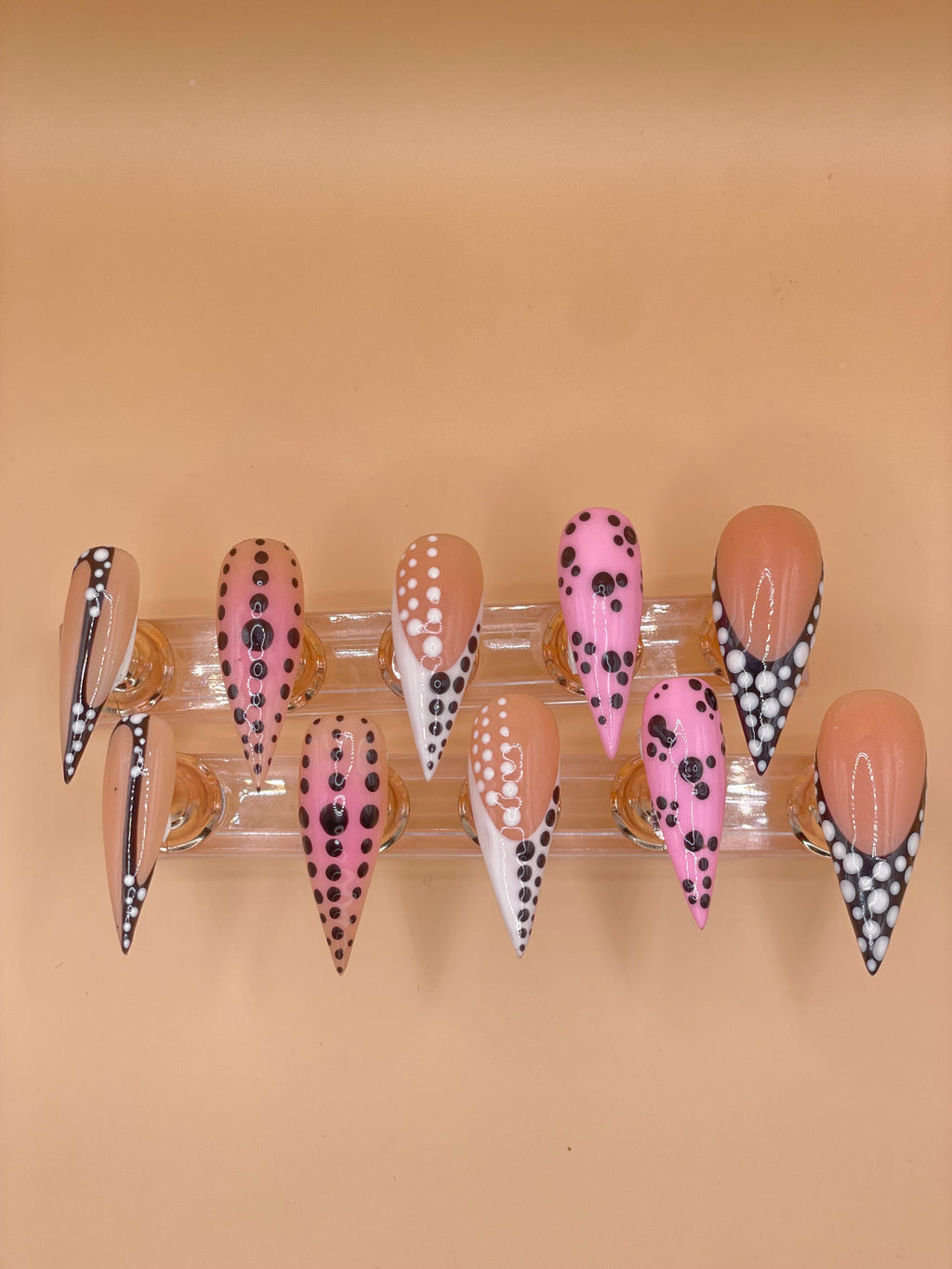 Polka Luxe Stiletto Set